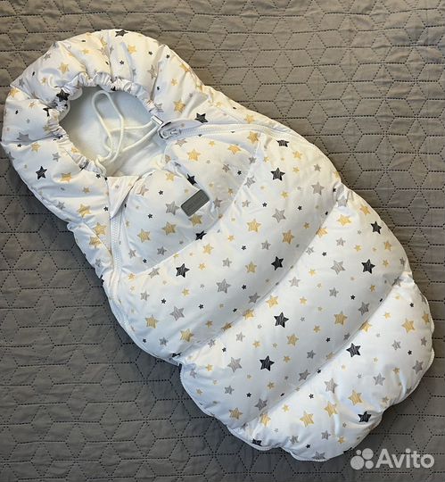 Зимний конверт для новорожденных