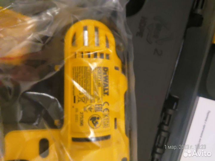 Аккумуляторная дрель шуруповерт Dewalt DCD 771