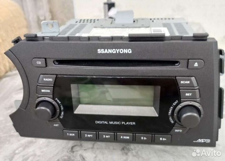 Ssangyong kyron магнитола
