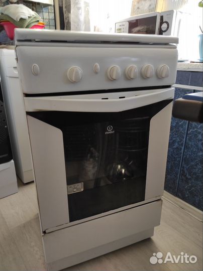 Плита газовая бу indesit