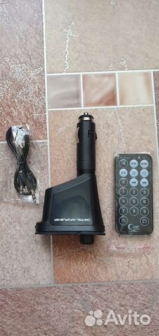 MP3 плеер + FM трансмиттер с дисплеем (Новый)