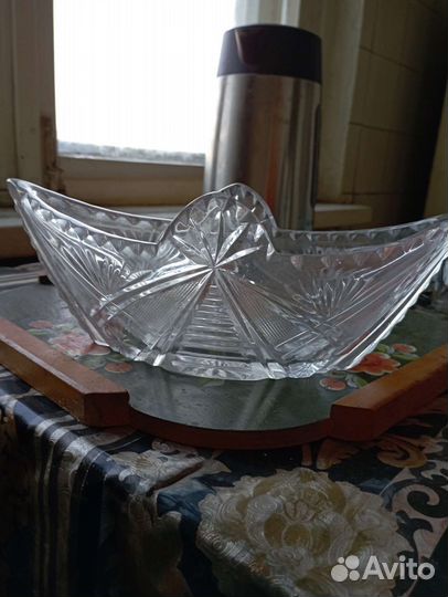 Ваза хрустальная СССР