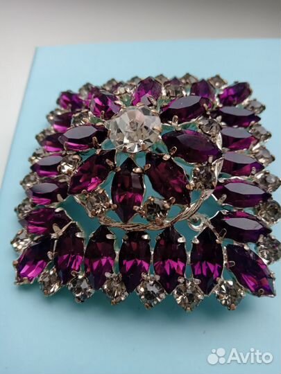 Винтажная австрийская брошь 60-70 годы