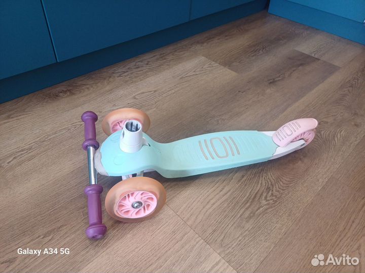 Самокат детский трехколесный бу