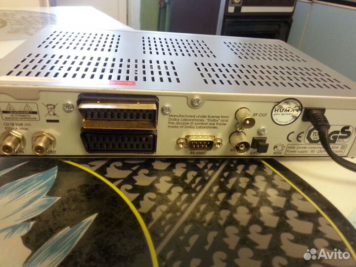 Спутниковый ресивер Humax va-ace+цифровой