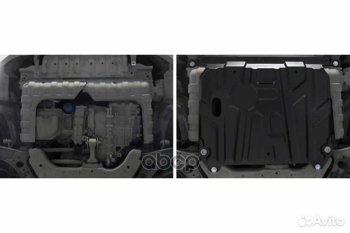 AM.2343.2 защита картера и кпп сталь 1.5мм Hyu