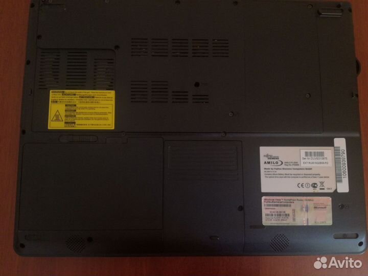 Ноутбук fujitsu siemens