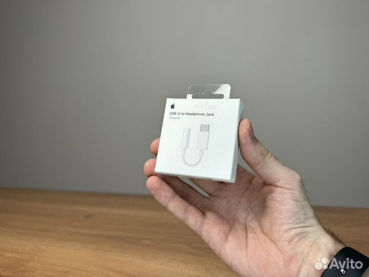 Переходник Apple USB-C to 3.5 mm (MU7E2)