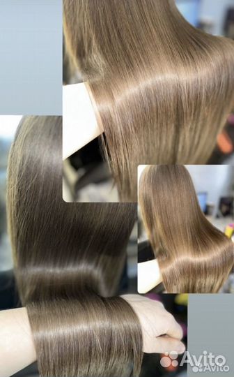 Кератиновое выпрямление волос ботокс