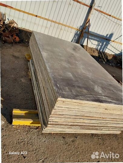 Фанера ламинированная для опалубки