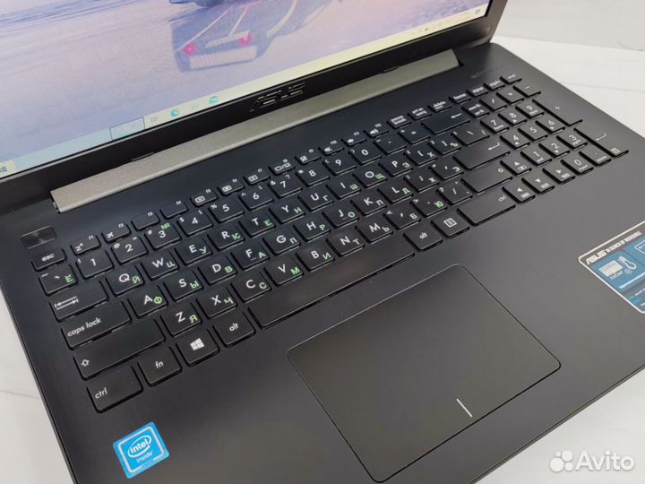 8gb SSD windows 10 процессор Intel Asus Ноутбук