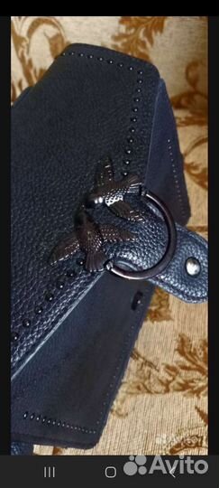 Сумка через плечо черная