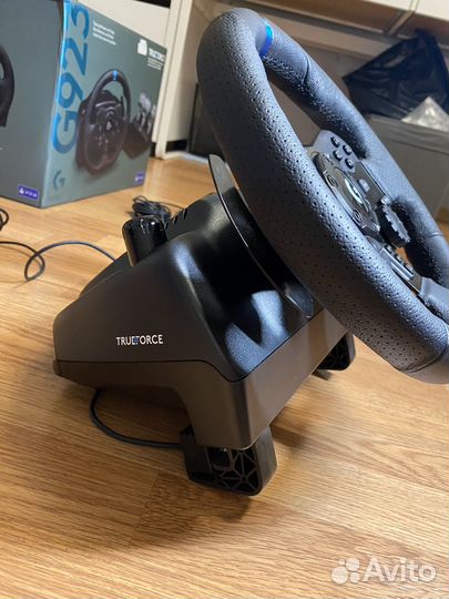 Игровой руль logitech g923 +кпп
