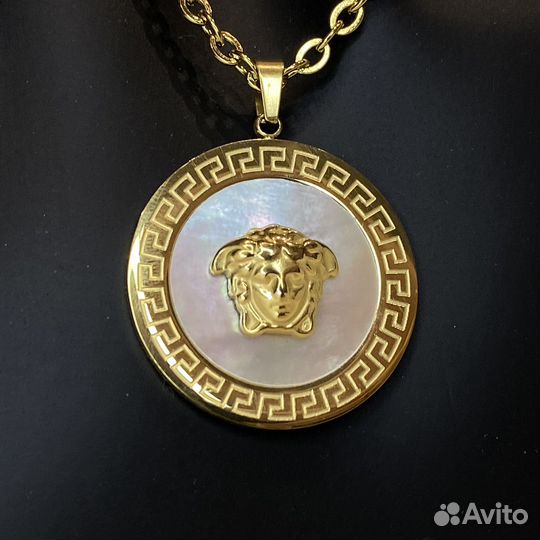 Колье и серьги versace