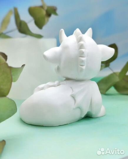 Молд силиконовый 3d дракон