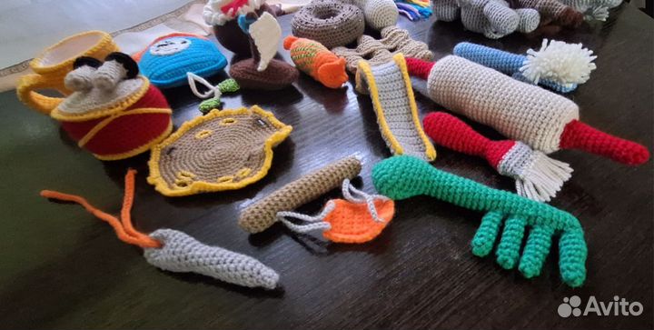 Артикуляционная гимнастика вязаная на заказ