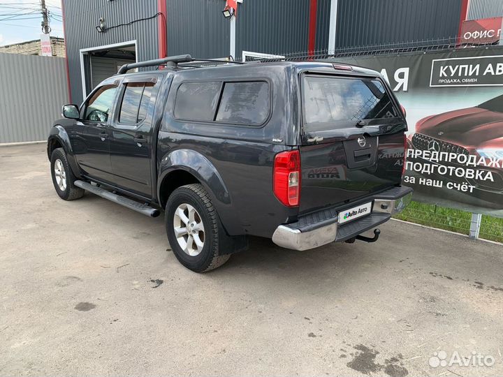 Nissan Navara 2.5 AT, 2008, 206 400 км