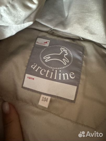 Зимний комбинезон для девочки 104