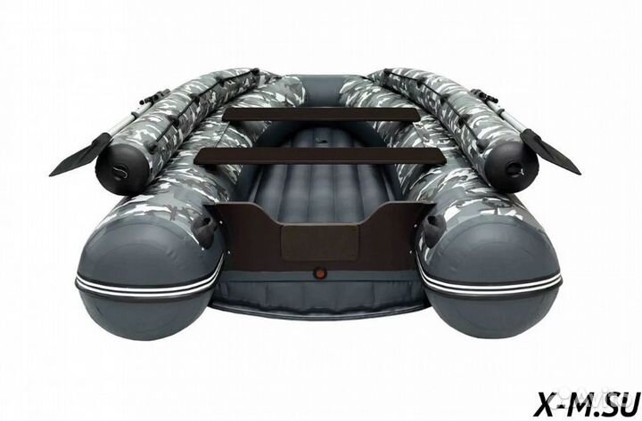 Лодка пвх sibriver хатанга PRO-390 нднд (фальшборт