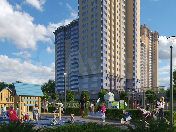 2-к. квартира, 60,2 м², 8/27 эт.