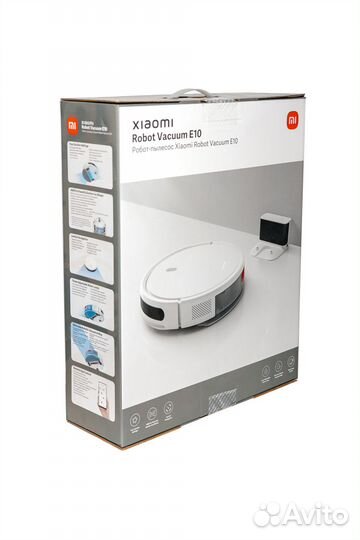 Робот-пылесос Xiaomi Robot Vacuum E10, белый (BHR6