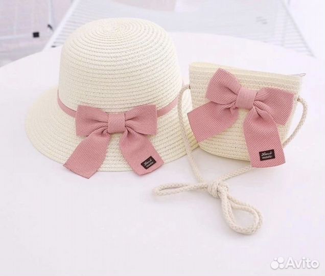Шляпа и сумка на молнии детские