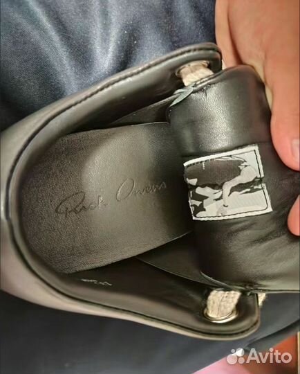 Кеды Rick Owens Jumbo Padded Low FW23