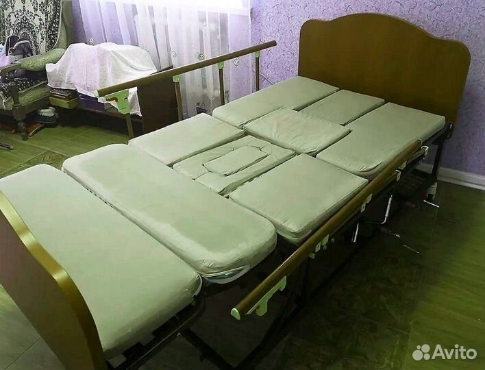 Медицинская кровать для лежачих больных Mm5+npoкaт