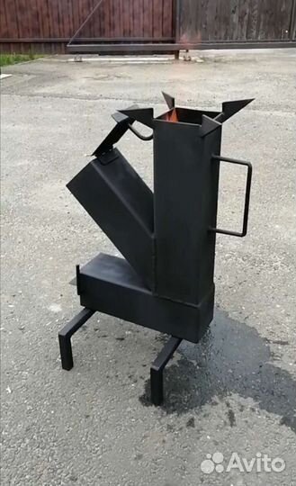 Печь ракета