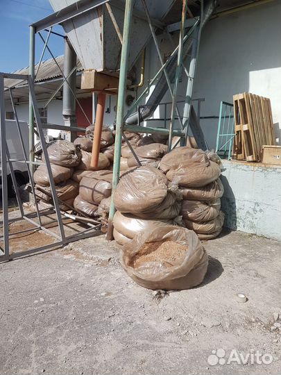 Опилки из термоясеня