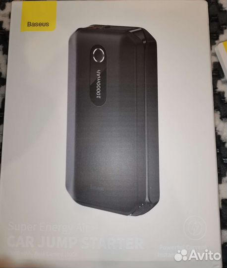 Автомобильное пусковое устройство Baseus 10000мАч