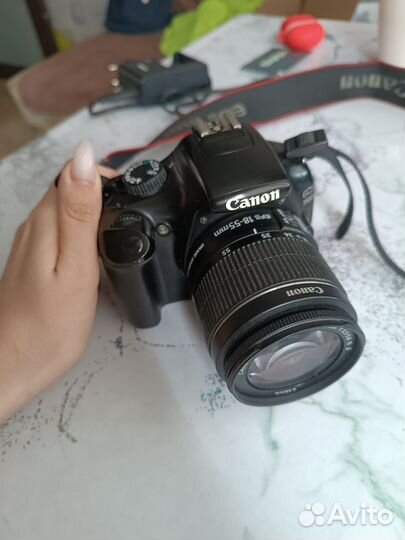 Зеркальный фотоаппарат canon 1100d