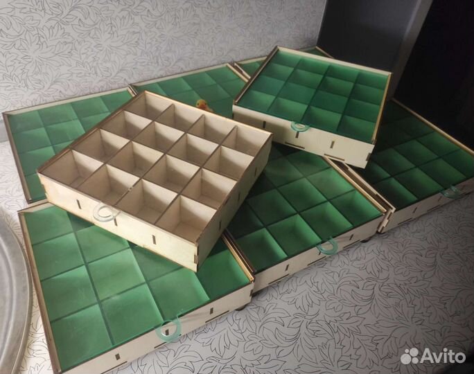 Коробка для хранения мелочей шкатулка органайзер