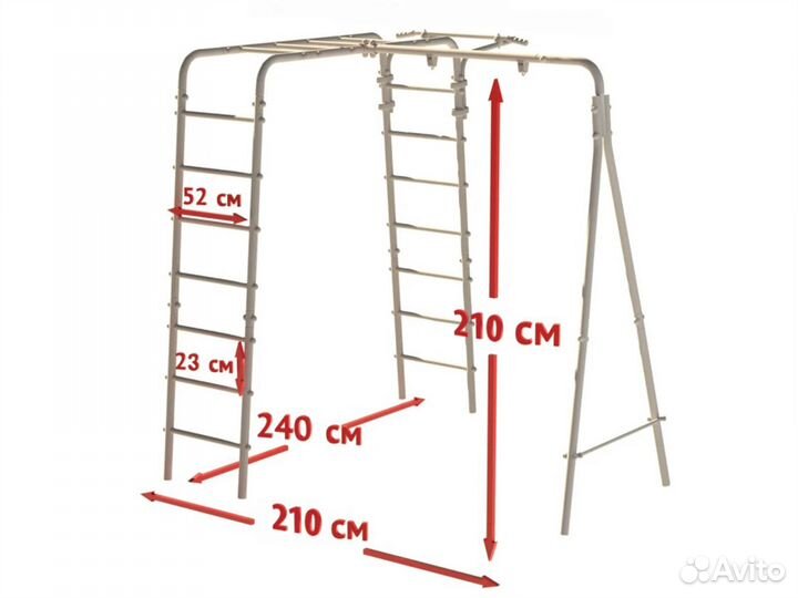 Детский уличный комплекс на дачу