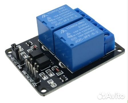 Модуль реле 2-х канальный для Arduino (ардуино)