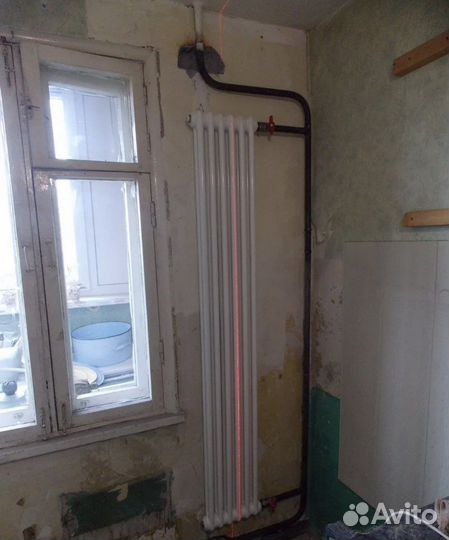 Замена батарей отопления (сварка)