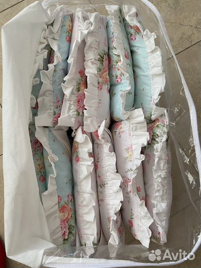 Бортики для детской кроватки