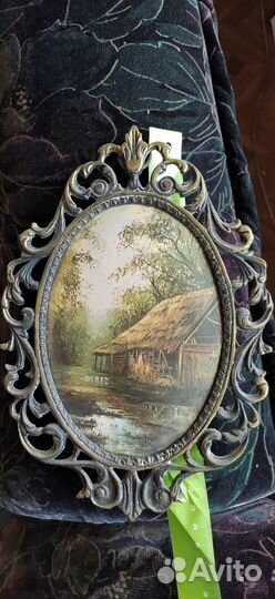 Шелкография в бронзе