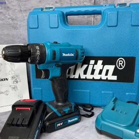 Шуруповерт Makita 26V с набором инструментов