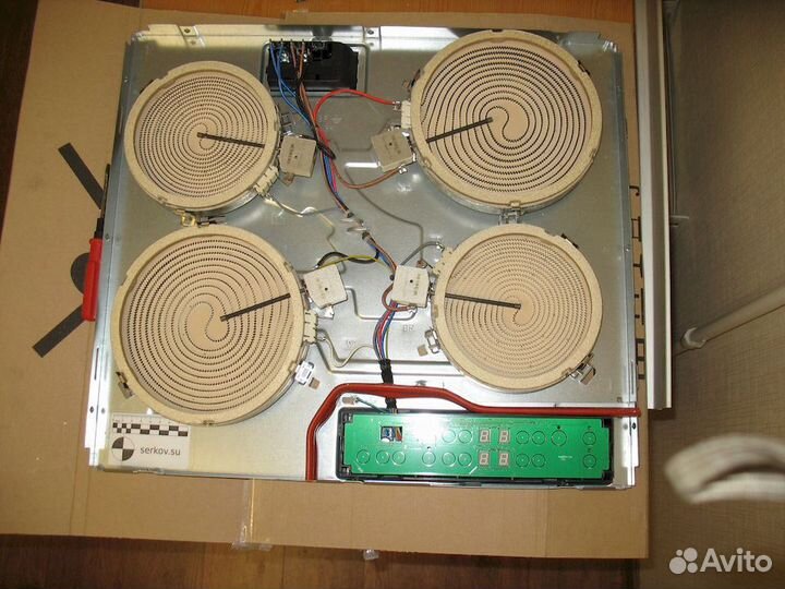 Ремонт варочных панелей, ремонт духовок