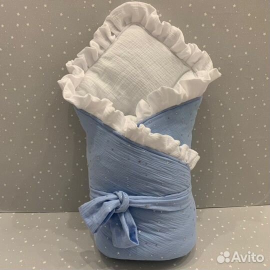 Конверт одеяло на выписку зима