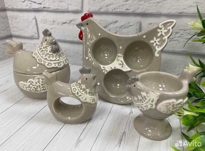 Набор из 2 подставок для яйца 