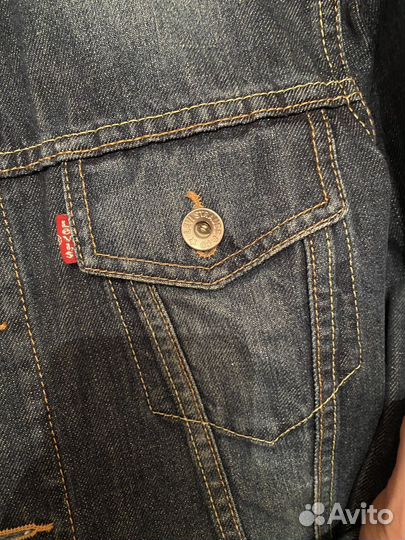 Джинсовая куртка женская levis