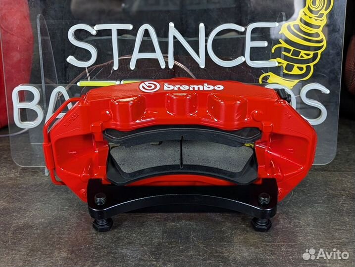 Тюнинг тормозов Ford Mustang Brembo GT6 передних