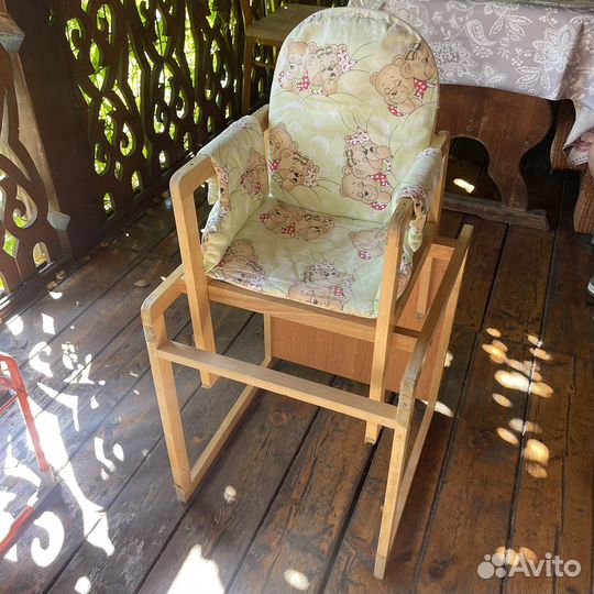 Детский столик и стульчик + для кормления