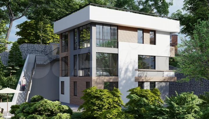 Коттедж 253 м² на участке 4,5 сот.