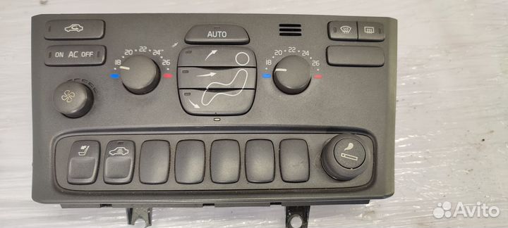 Блок управления климатом Volvo S80