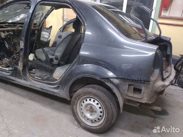 Задняя часть кузова Renault Logan Рено логан