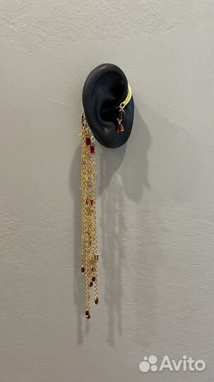 Серьги каффы