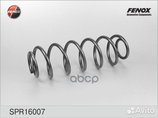 Пружина зад.Ford Fiesta V 01-04 spr16007 fenox